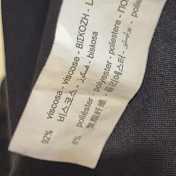 ZARA Women's Black Belted Elastic Waisted Pants size XL - Picture 5 of 10